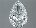 Natural Diamond 2.02 Carats, Pear with  Cut, F Color, VS1 Clarity and Certified by GIA