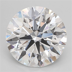 Picture of Lab Grown Diamond 6.54 Carats, Round with Ideal Cut, E Color, IF Clarity and Certified by IGI