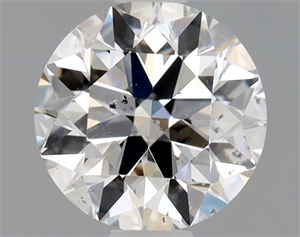 Picture of Natural Diamond 0.60 Carats, Round with Excellent Cut, G Color, SI2 Clarity and Certified by GIA