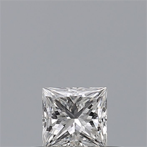Picture of Natural Diamond 0.23 Carats, Princess with  Cut, E Color, VVS1 Clarity and Certified by GIA