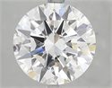 Lab Grown Diamond 5.01 Carats, Round with Excellent Cut, E Color, VVS2 Clarity and Certified by IGI