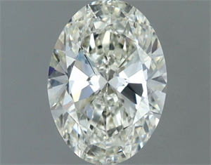 Foto Diamante Natural 0.70 quilates, Ovalado , Color J, claridad SI2 y certificado IGI de