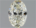 Natural Diamond 1.01 Carats, Oval with  Cut, I Color, VVS2 Clarity and Certified by GIA
