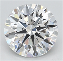 Lab Grown Diamond 3.60 Carats, Round with Ideal Cut, D Color, IF Clarity and Certified by IGI
