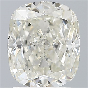 Picture of Natural Diamond 2.02 Carats, Cushion with  Cut, I Color, SI1 Clarity and Certified by IGI