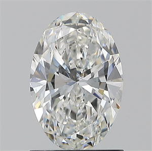 Picture of Natural Diamond 1.20 Carats, Oval with  Cut, G Color, SI1 Clarity and Certified by GIA