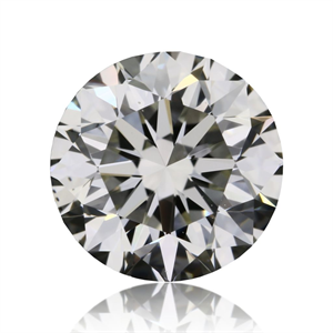 Picture of Natural Diamond 0.90 Carats, Round with Very Good Cut, K Color, VS2 Clarity and Certified by GIA