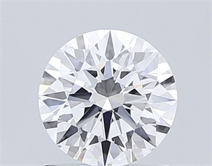 Picture of Lab Grown Diamond 1.04 Carats, Round with Ideal Cut, D Color, VVS1 Clarity and Certified by IGI
