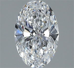 Foto Diamante Natural 1.53 quilates, Ovalado , Color D, claridad FL y certificado GIA de