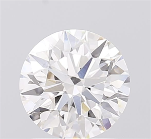 Picture of Lab Grown Diamond 1.53 Carats, Round with Ideal Cut, F Color, VVS2 Clarity and Certified by IGI