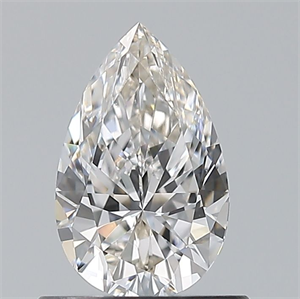 Picture of Natural Diamond 0.70 Carats, Pear with  Cut, G Color, VS1 Clarity and Certified by GIA