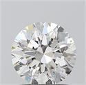 Natural Diamond 1.20 Carats, Round with Excellent Cut, H Color, SI2 Clarity and Certified by GIA