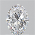 Diamante Natural 0.90 quilates, Ovalado , Color D, claridad VVS2 y certificado GIA