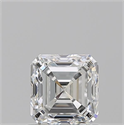 Natural Diamond 1.01 Carats, Asscher with  Cut, G Color, IF Clarity and Certified by GIA