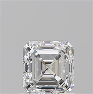 Foto Diamante Natural 1.01 quilates, Asscher , Color G, claridad IF y certificado GIA de