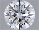 Del inventario de diamantes de laboratorio, 1.05 quilates, Redondo , Color D, claridad VVS2 y certificado IGI