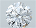 Natural Diamond 0.78 Carats, Round with Excellent Cut, D Color, SI1 Clarity and Certified by GIA