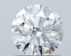 Picture of Natural Diamond 0.78 Carats, Round with Excellent Cut, D Color, SI1 Clarity and Certified by GIA