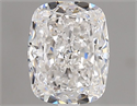 Natural Diamond 1.20 Carats, Cushion with  Cut, F Color, VVS1 Clarity and Certified by GIA