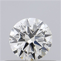 Diamante Natural 0.40 quilates, Redondo , Color J, claridad VS1 y certificado GIA