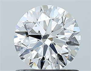 Foto Diamante Natural 0.86 quilates, Redondo , Color E, claridad SI1 y certificado GIA de