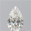 Diamante Natural 0.55 quilates, De pera , Color I, claridad VS2 y certificado GIA