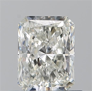 Picture of Natural Diamond 0.70 Carats, Radiant with  Cut, I Color, VVS1 Clarity and Certified by GIA
