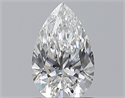 Natural Diamond 0.83 Carats, Pear with  Cut, F Color, IF Clarity and Certified by GIA