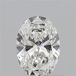 Picture of Natural Diamond 0.51 Carats, Oval with  Cut, F Color, VVS1 Clarity and Certified by GIA