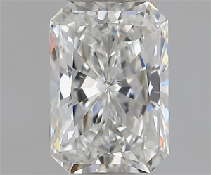 Picture of Natural Diamond 1.01 Carats, Radiant with  Cut, F Color, SI1 Clarity and Certified by GIA