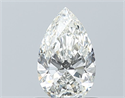 Diamante Natural 0.71 quilates, De pera , Color H, claridad VS1 y certificado GIA