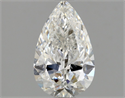 Natural Diamond 0.90 Carats, Pear with  Cut, F Color, SI2 Clarity and Certified by GIA