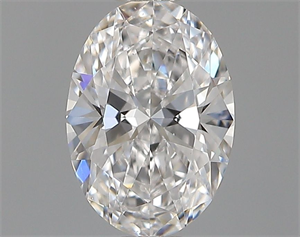 Picture of Natural Diamond 0.41 Carats, Oval with  Cut, D Color, VS1 Clarity and Certified by GIA