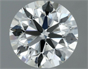 Natural Diamond 1.00 Carats, Round with Very Good Cut, I Color, VS1 Clarity and Certified by IGI