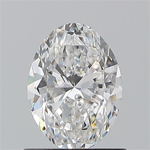 Picture of Natural Diamond 0.90 Carats, Oval with  Cut, E Color, VS2 Clarity and Certified by GIA