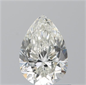 Natural Diamond 0.90 Carats, Pear with  Cut, I Color, VS1 Clarity and Certified by GIA