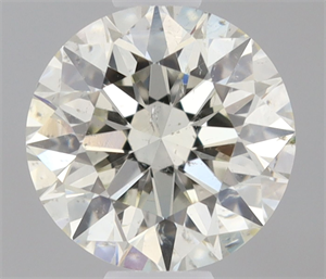 Picture of Natural Diamond 0.43 Carats, Round with Excellent Cut, K Color, SI1 Clarity and Certified by IGI