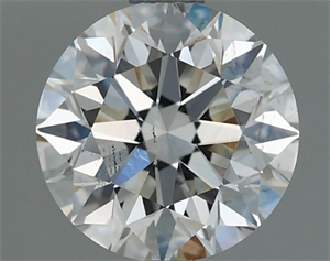 Picture of Natural Diamond 1.40 Carats, Round with Excellent Cut, H Color, SI1 Clarity and Certified by IGI