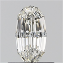 Natural Diamond 0.51 Carats, Oval with  Cut, J Color, VVS2 Clarity and Certified by GIA