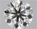 Diamante Natural 0.83 quilates, Redondo , Color J, claridad VS1 y certificado GIA
