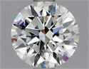 Natural Diamond 1.01 Carats, Round with Excellent Cut, I Color, SI1 Clarity and Certified by GIA
