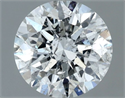 Natural Diamond 1.23 Carats, Round with Excellent Cut, F Color, SI2 Clarity and Certified by IGI