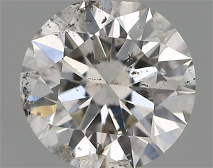 Foto Diamante Natural 0.74 quilates, Redondo , Color G, claridad SI2 y certificado IGI de