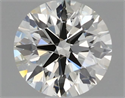 Natural Diamond 0.70 Carats, Round with Excellent Cut, K Color, SI1 Clarity and Certified by GIA