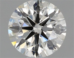 Picture of Natural Diamond 0.70 Carats, Round with Excellent Cut, K Color, SI1 Clarity and Certified by GIA