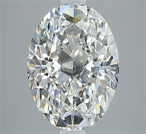 Foto Diamante Natural 2.06 quilates, Ovalado , Color E, claridad VS2 y certificado GIA de