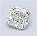 Diamante Natural 1.31 quilates, Del cojín , Color G, claridad VS2 y certificado GIA