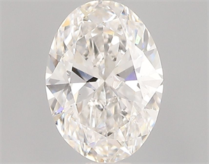 Picture of Natural Diamond 0.41 Carats, Oval with  Cut, G Color, SI1 Clarity and Certified by GIA