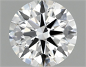Lab Grown Diamond 1.24 Carats, Round with Ideal Cut, E Color, VS1 Clarity and Certified by IGI