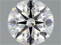 Natural Diamond 1.70 Carats, Round with Excellent Cut, D Color, VVS2 Clarity and Certified by GIA